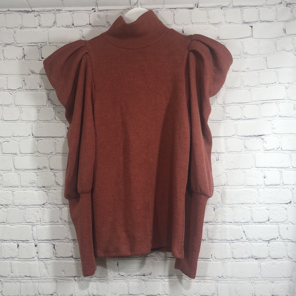Express sweater padded shoulders small